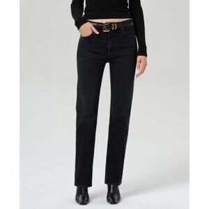 Citizens Of Humanity Black Straight Leg Jeans